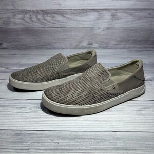 Olukai Men's LaeAhi Loafer Shoe Size 11 Clay Mesh Casual Slip-On Convertible